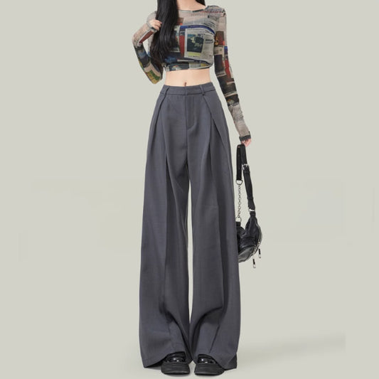 Pantalon Taille Haute – Coupe Longue Omya