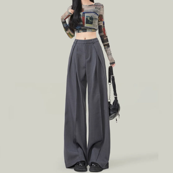 Pantalon Taille Haute – Coupe Longue Omya