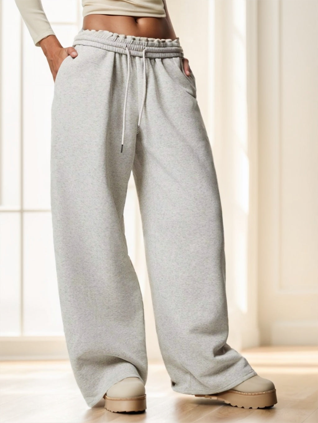 Pantalon Large Doublé Meza