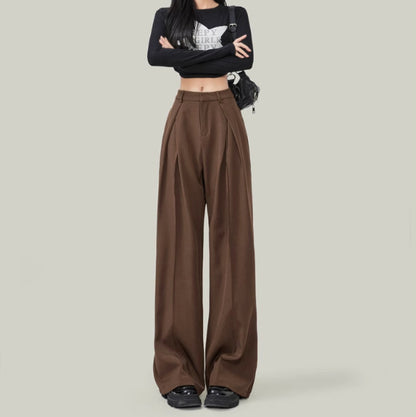 Pantalon Taille Haute – Coupe Longue Omya