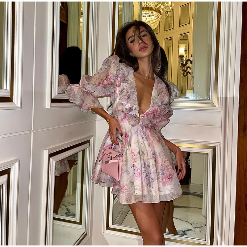 Robe Fleurie Meania