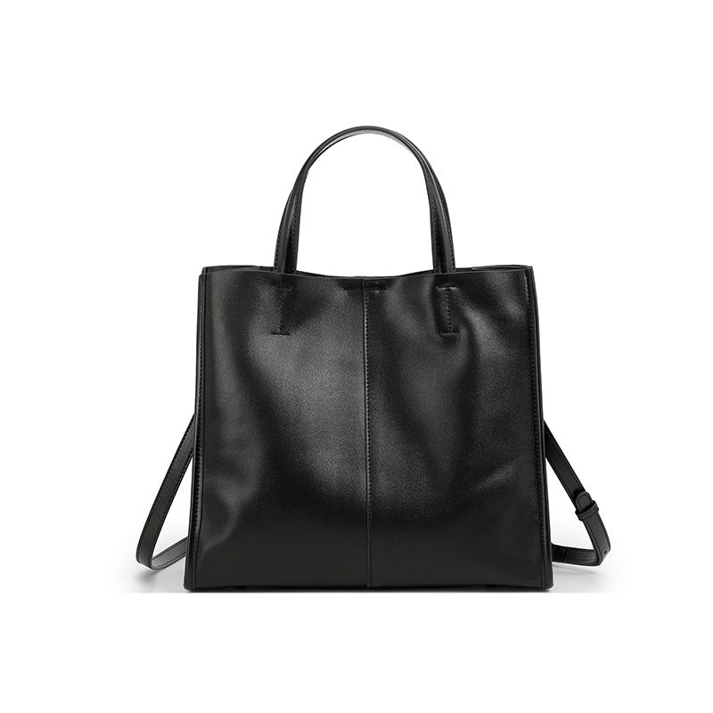 Sac Cabas Rétro en Cuir Véritable