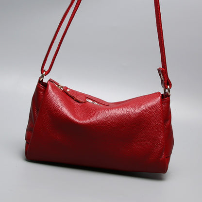 Sac Bandoulière en Cuir Souple Elvéna